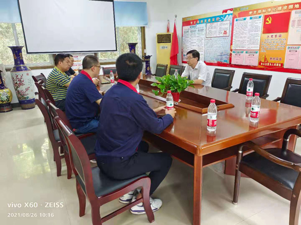 公司黨委書記到商品混凝土公司調研 公司黨委書記到商品混凝土公司調研