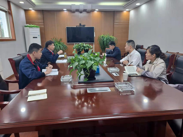 銅官區(qū)團(tuán)委書(shū)記到公司調(diào)研 銅官區(qū)團(tuán)委書(shū)記到公司調(diào)研