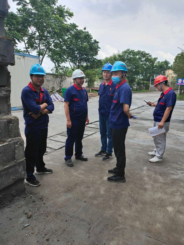 公司開展二季度安環(huán)、消防、防汛綜合大檢查
