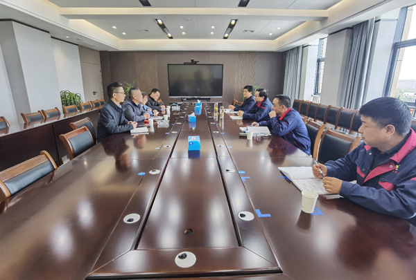 葛洲壩集團(tuán)、中鐵十四局集團(tuán)到公司調(diào)研